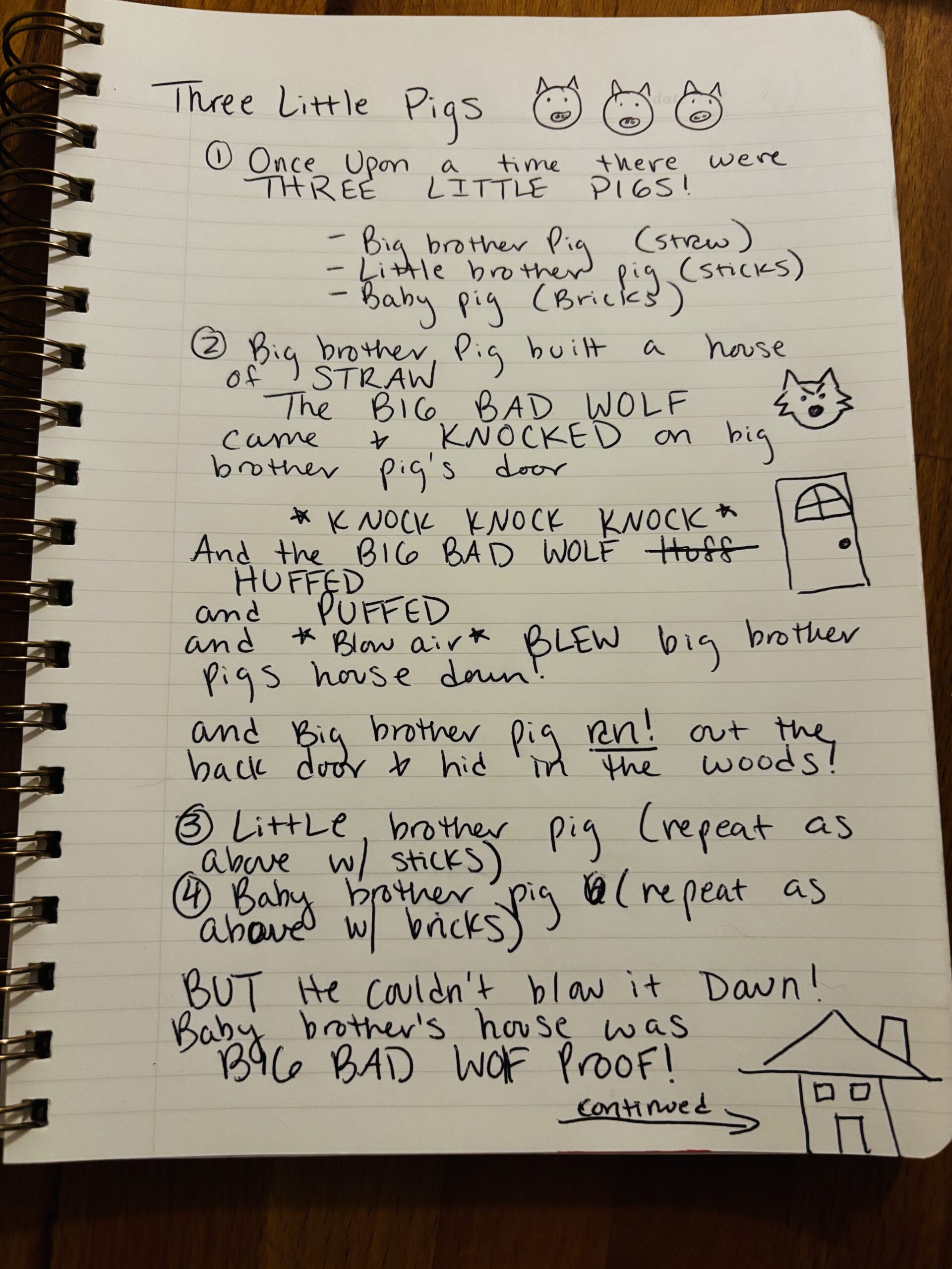 The Short and Silly Three Little Pigs Story My Toddler Demands Nightly